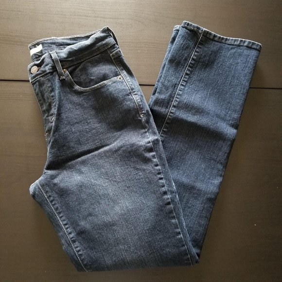 Levi's 505 Jeans Straight Leg Dark Waterless Denim - Picture 1 of 11